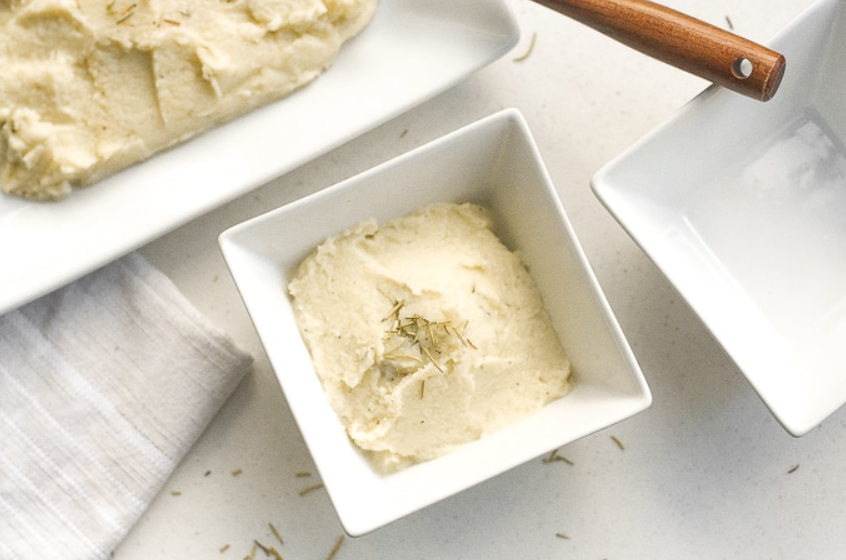 Creamy Garlic Mashed Cauliflower