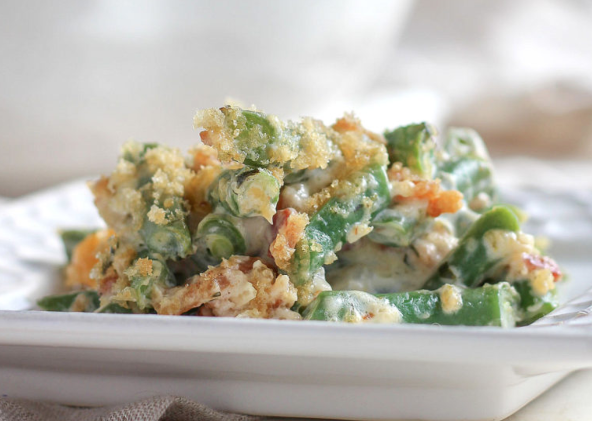 KETO GREEN BEAN CASSEROLE