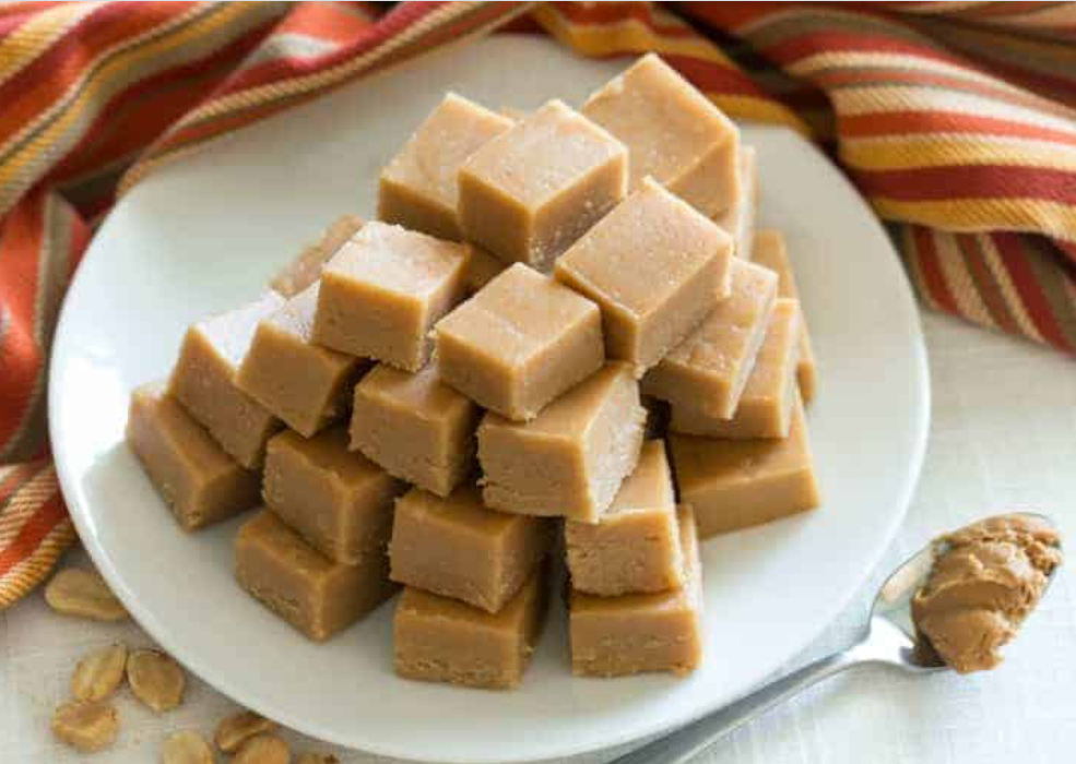 Low Carb Cream Cheese Peanut Butter Fudge