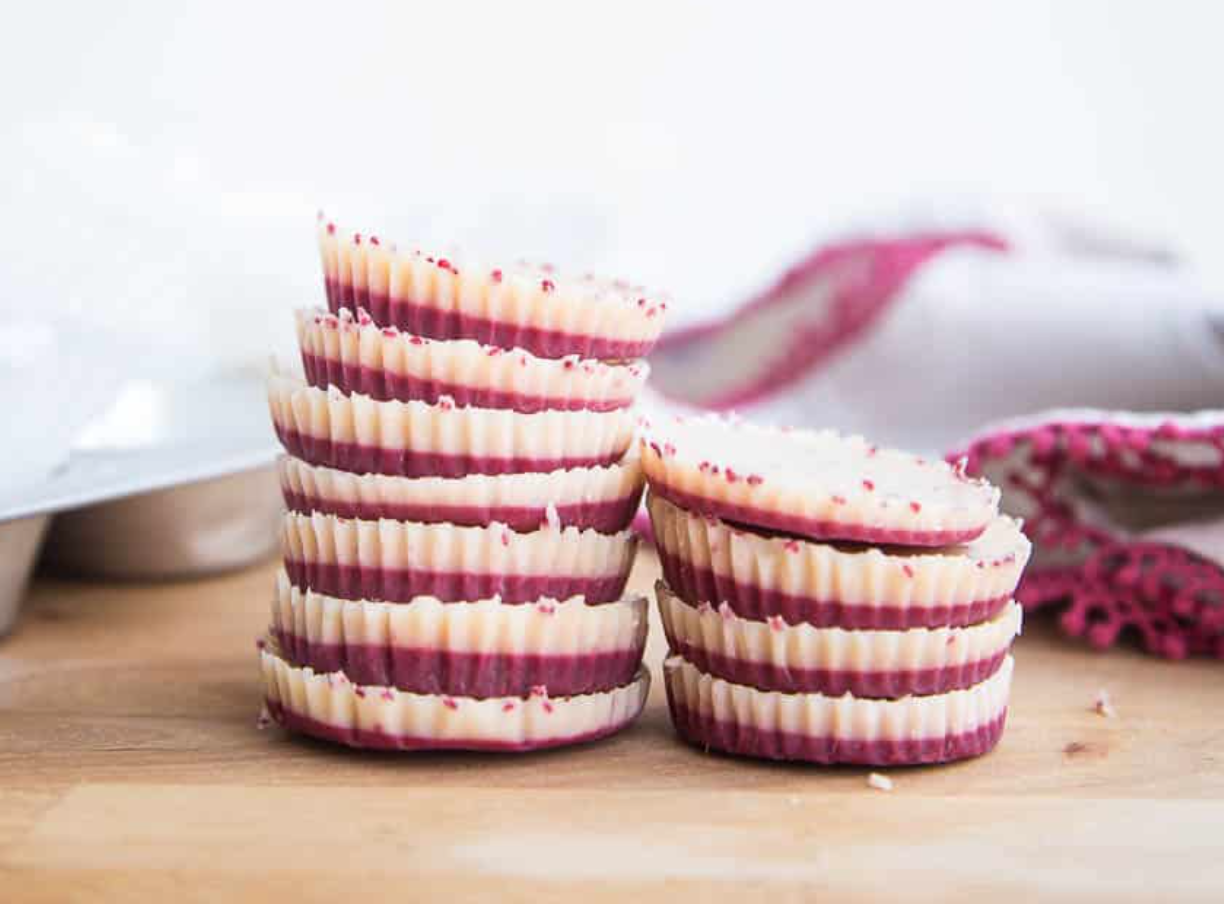 White Chocolate Raspberry Fat Bombs