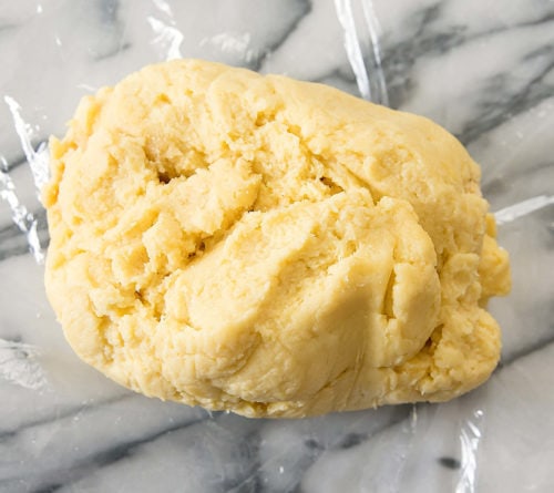 dough processed well ready for cutting and baking