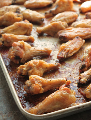 keto buffalo wings ready for baking