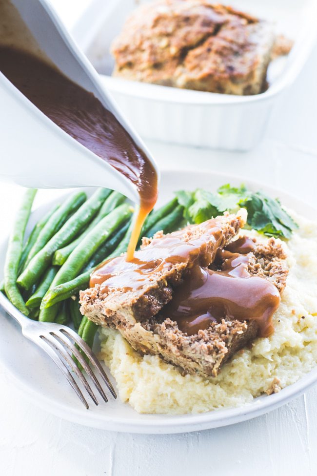 keto meatloaf glaze before serving